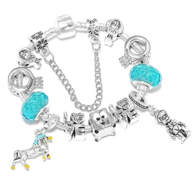 Unicorn Charms Bracelet - Unicorn