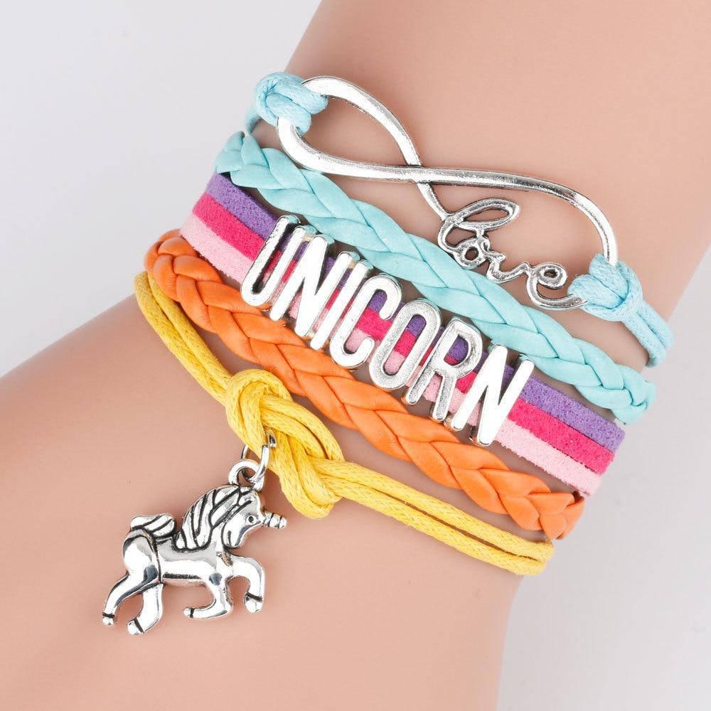 Bracelet Girl Unicorn, Unicorn Friendship Bracelets