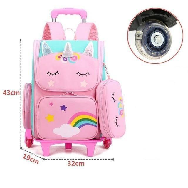 Cartable roulette cp discount fille