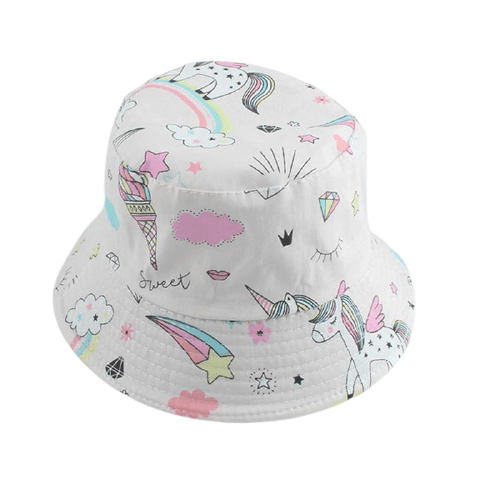 Unicorn Sun Protection Hat For Kids - Unicorn