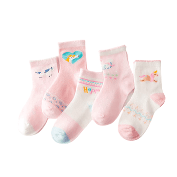 Baby Unicorn Socks (5 pairs) - Unicorn