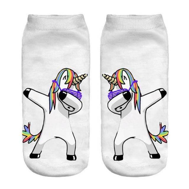 Unicorn Dab Socks - Unicorn