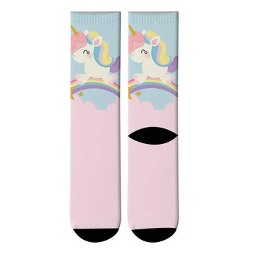 Adult Unicorn Pattern Socks - Unicorn