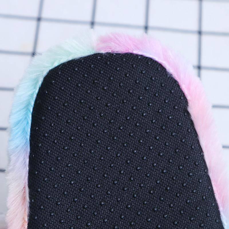 Black discount unicorn slippers