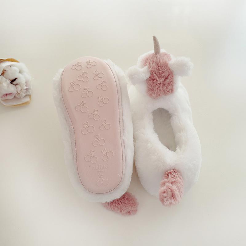 Unicorn Plush Slippers - Unicorn