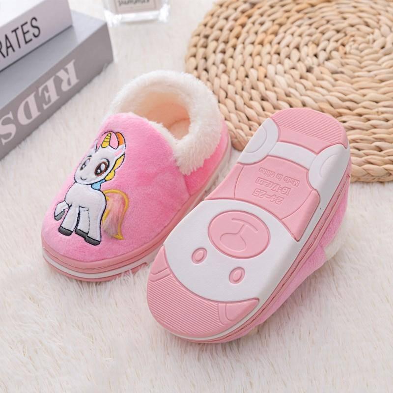 Unicorn slippers for online little girls