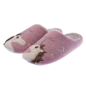 Unicorn slippers Mules - A Unicorn