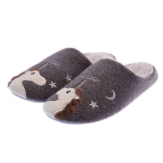 Unicorn slippers Mules - A Unicorn