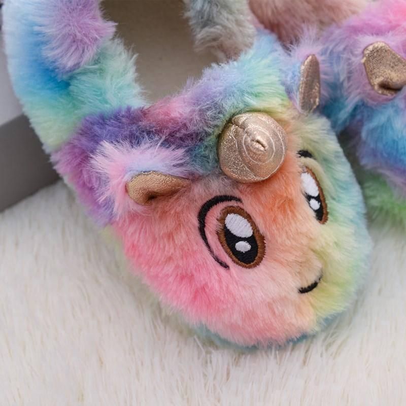 Unicorn Head Slippers - Unicorn