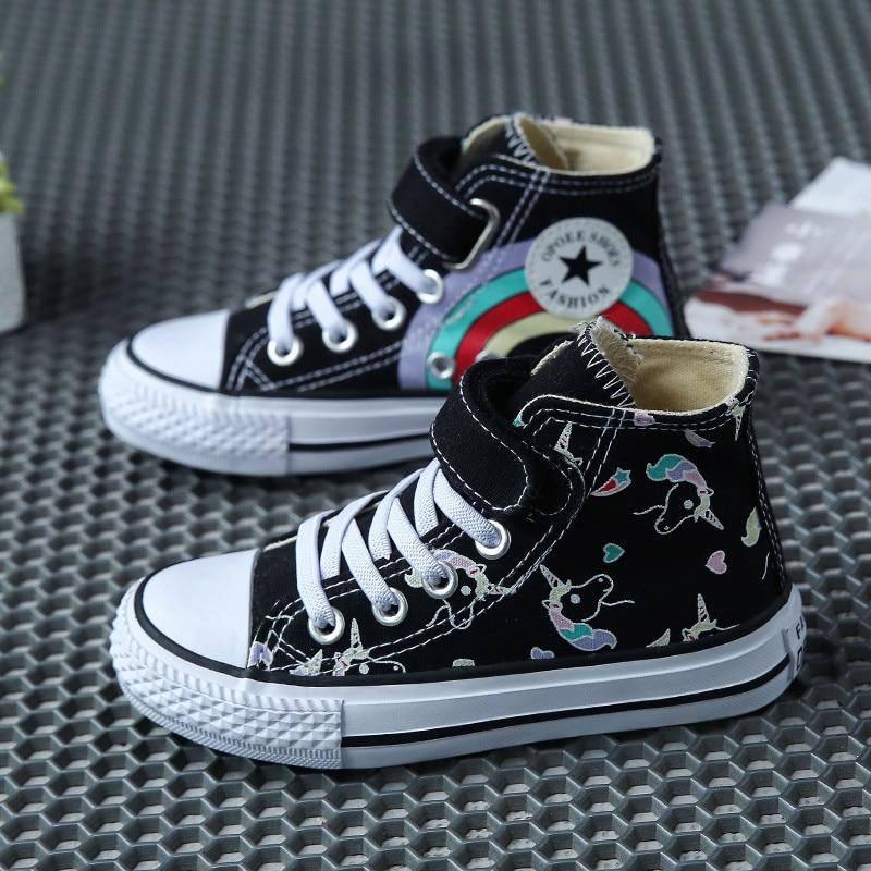 High top hotsell unicorn shoes