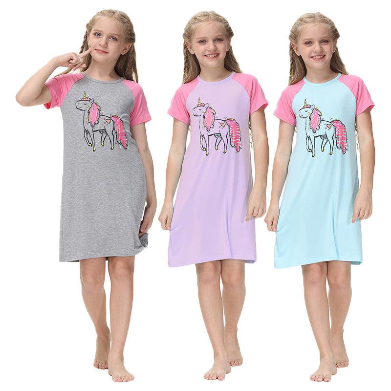 Unicorn Loose Fit Nightgown