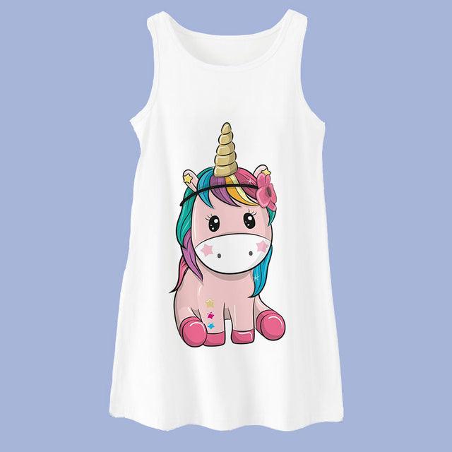 Chemise de nuit humoristique licorne