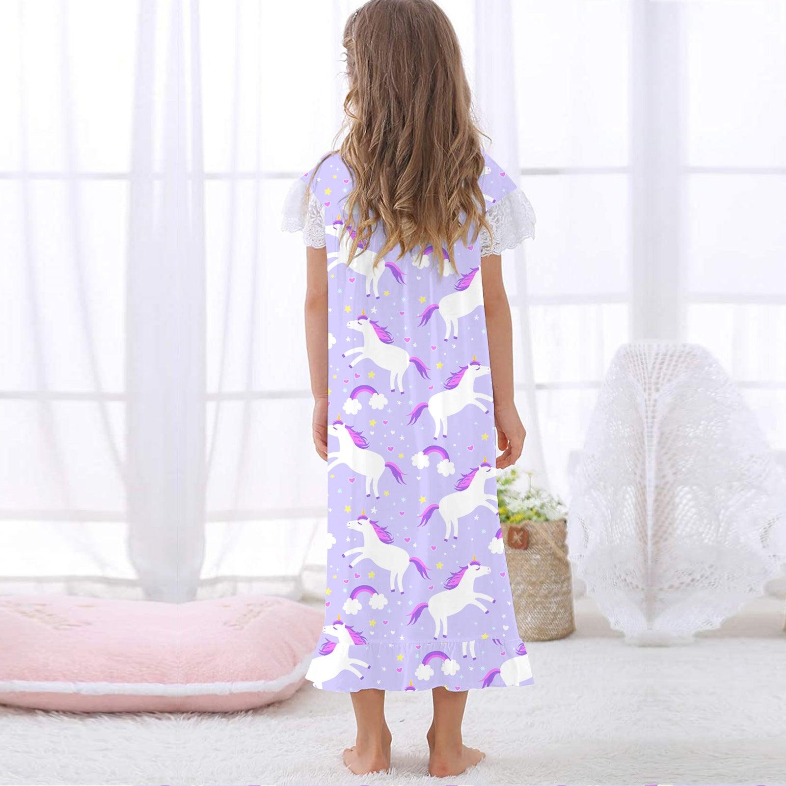 Girls discount unicorn nightgown