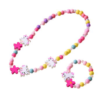 Unicorn Necklace and Bracelet For Girl - Unicorn