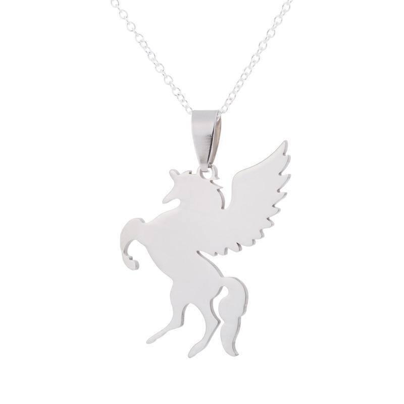 Unicorn Pegasus Necklace - A Unicorn