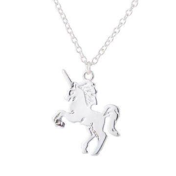 Collar de unicornio Colgante de caballo - Un unicornio