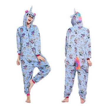 Unicorn Women's Pajama Jumpsuit - Unicorn