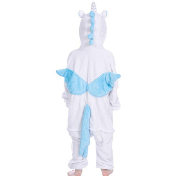 Girl's Fleece Unicorn Jumpsuit - Unicorn