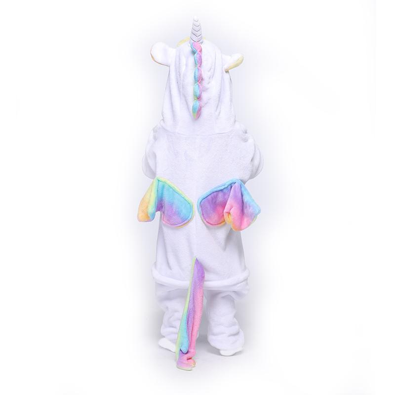 Disfraz de Unicornio Arcoíris Cálido para niña