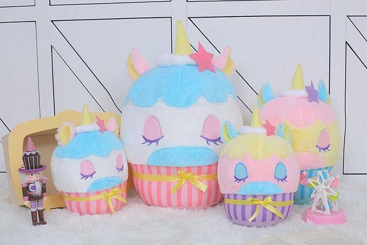 Unicorn Cupcake Cushion - Unicorn