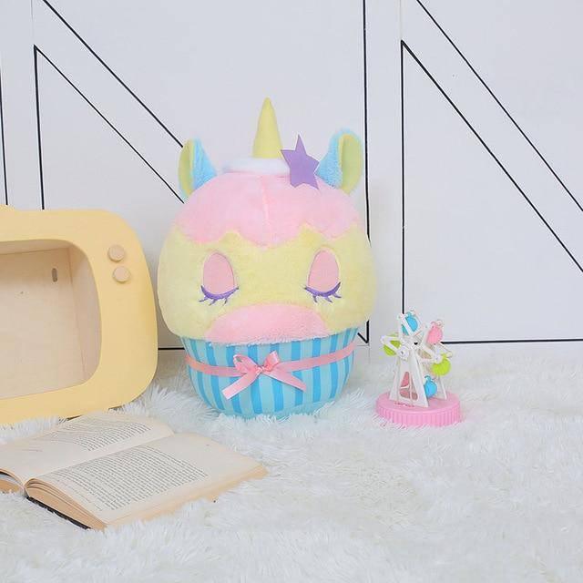Unicorn Cupcake Cushion - Unicorn