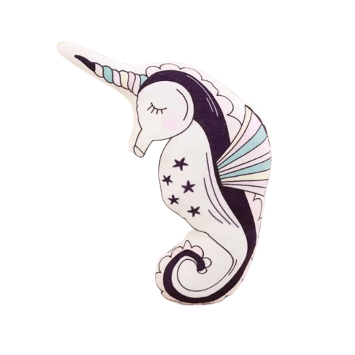 Unicorn Cushion Drawing - unicorn