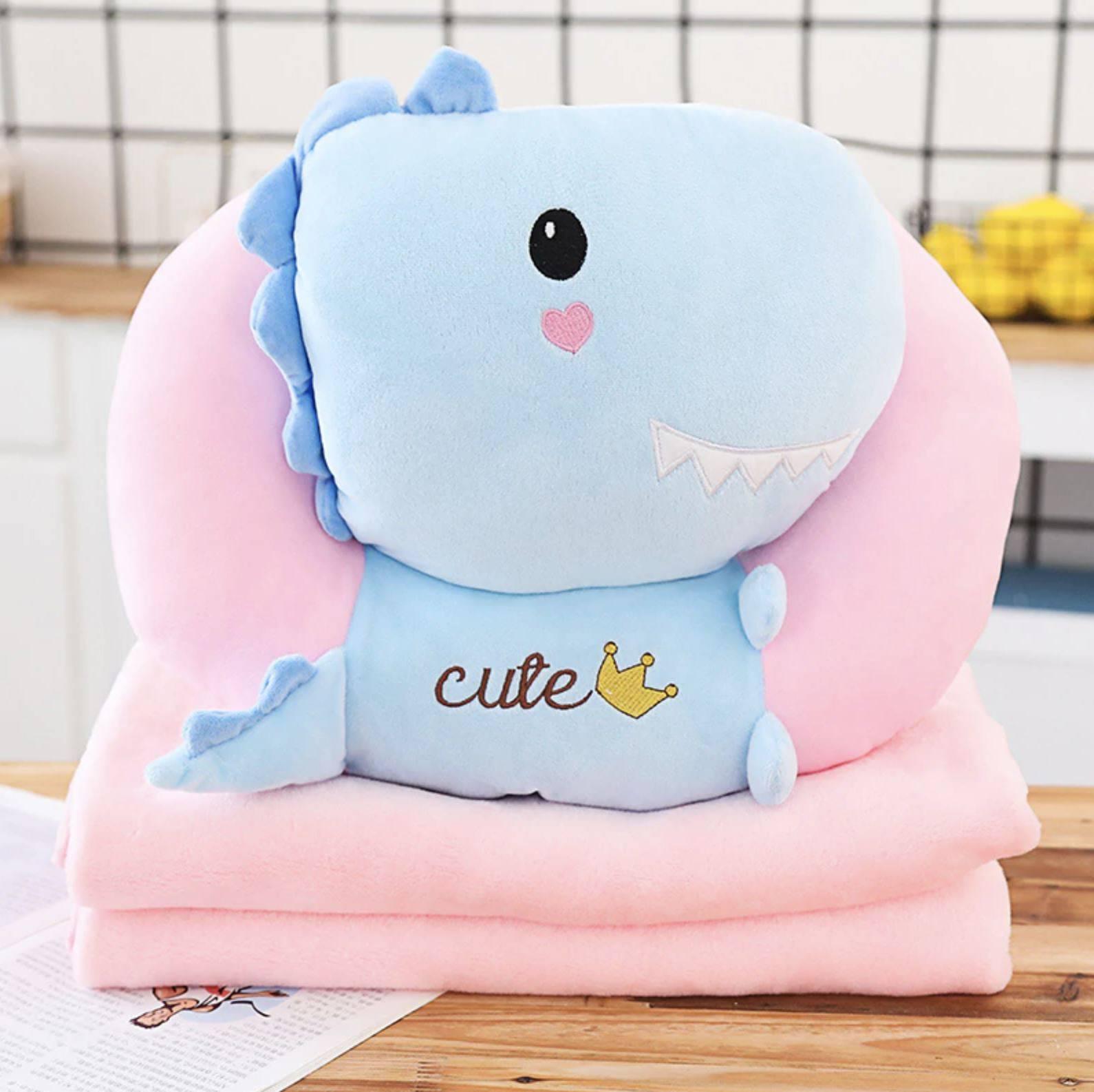 Unicorn Cushion Blanket Storage - Unicorn