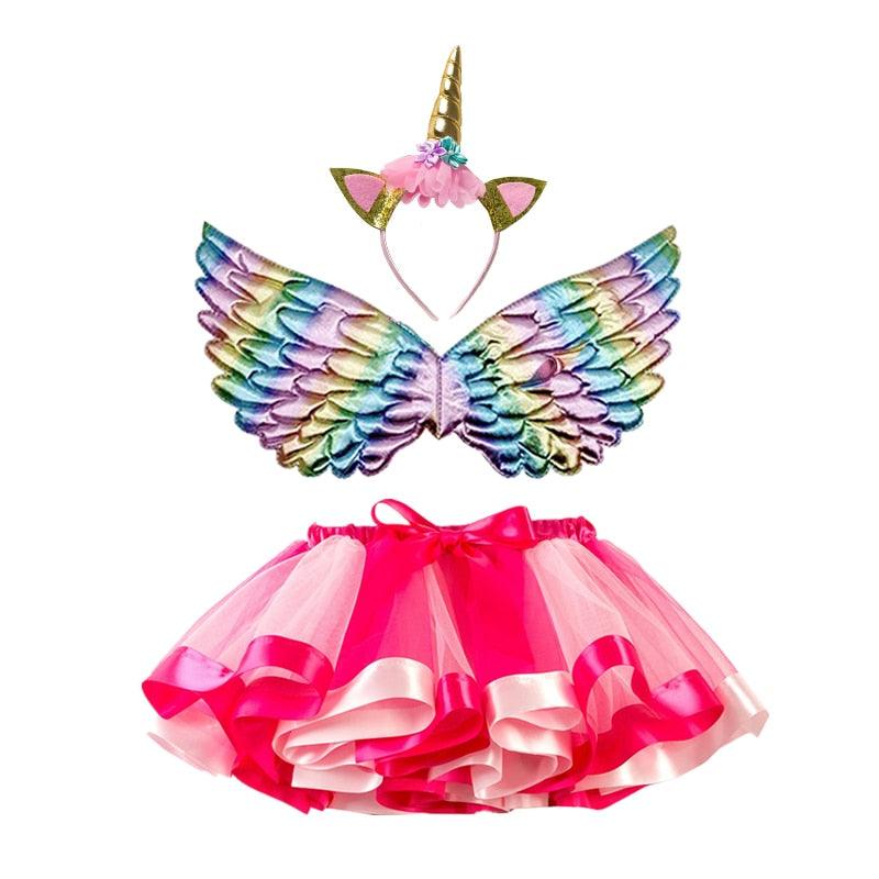 Unicorn costume with wings