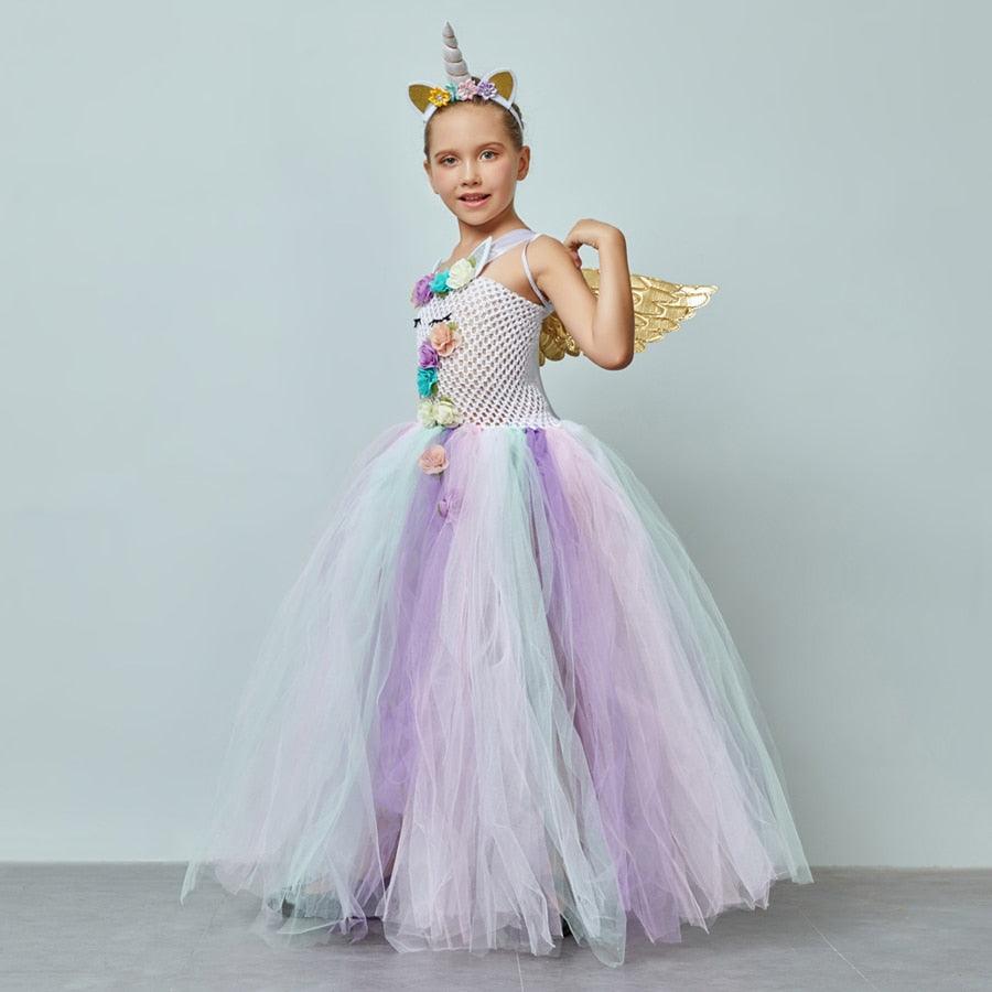 Disfraz de unicornio vestido para niña - Unicornio