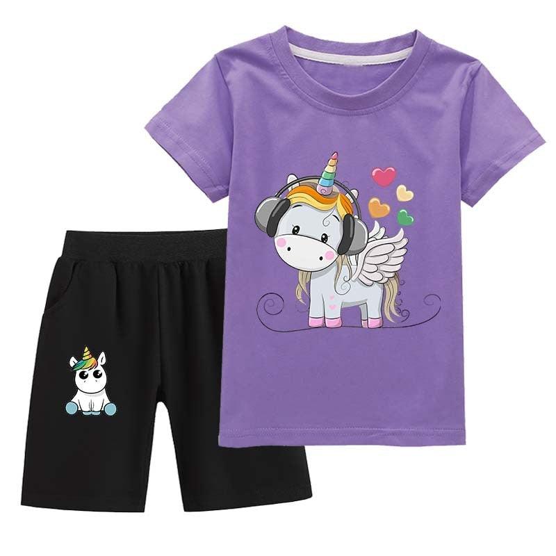 Conjunto de unicornio de verano para niños - Unicornio