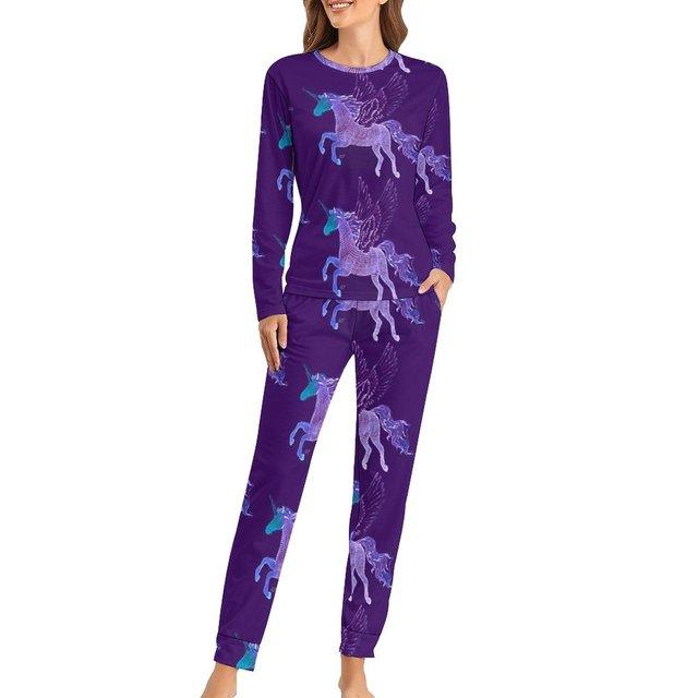 Conjunto de pijama de unicornio para mujer - Unicornio