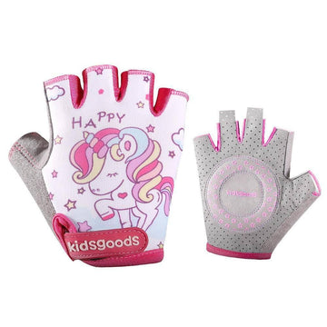 Unicorn Girl Cycling Gloves - Unicorn