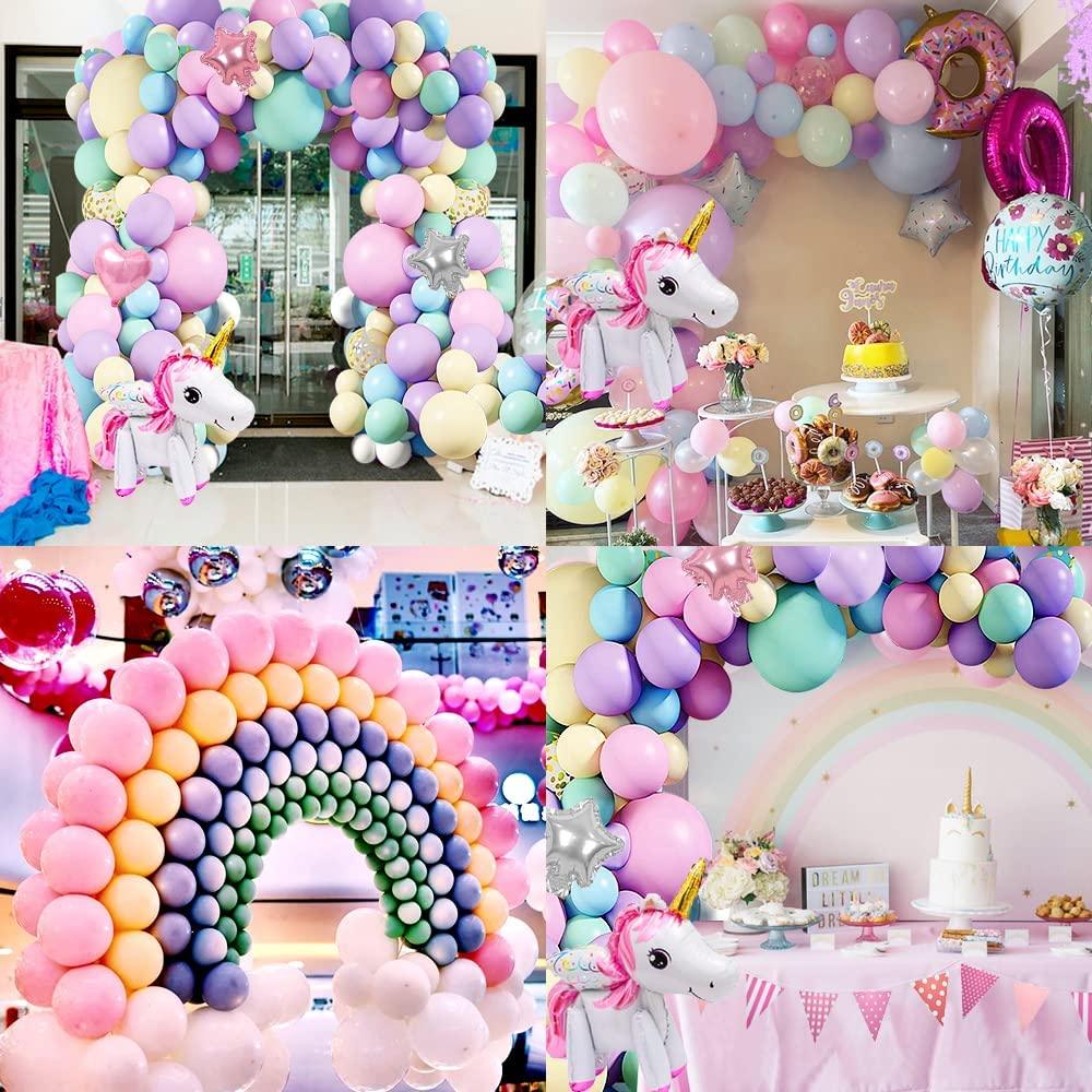Guirnalda de globos decoración unicornio - Unicornio