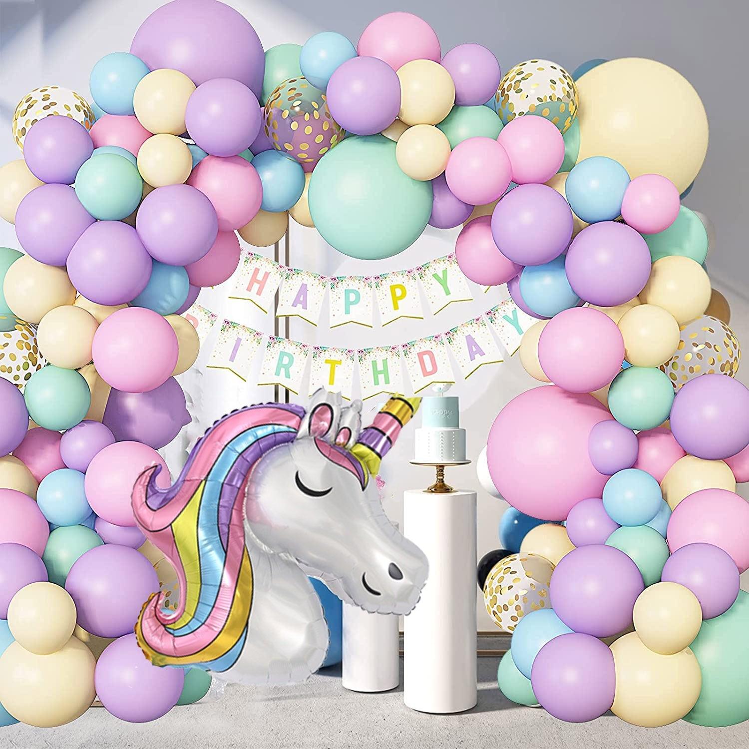 Guirnalda feliz cumpleaños unicornio - Unicornio