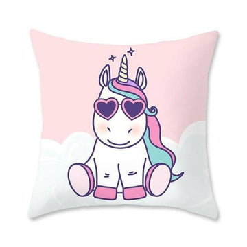 Cushion cover Unicorn Sitting - A Unicorn