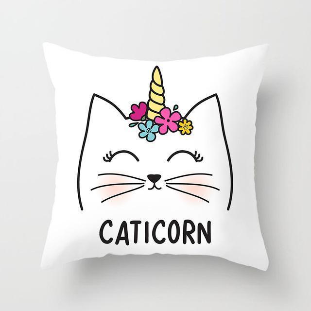 Cushion cover Unicorn Cat - Unicorn