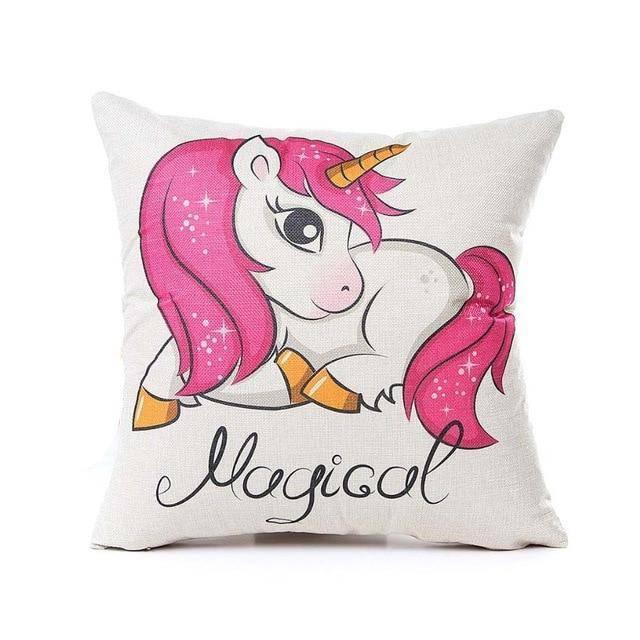 Cushion cover Magical Unicorn - A Unicorn