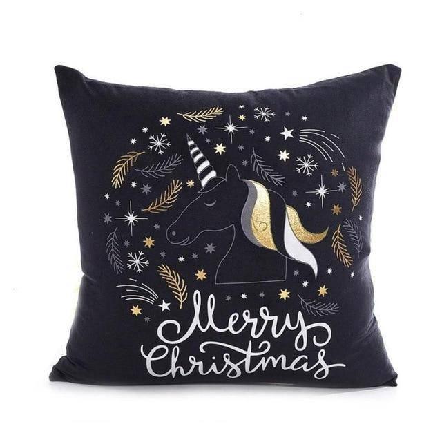 Cushion cover Unicorn Christmas - Unicorn