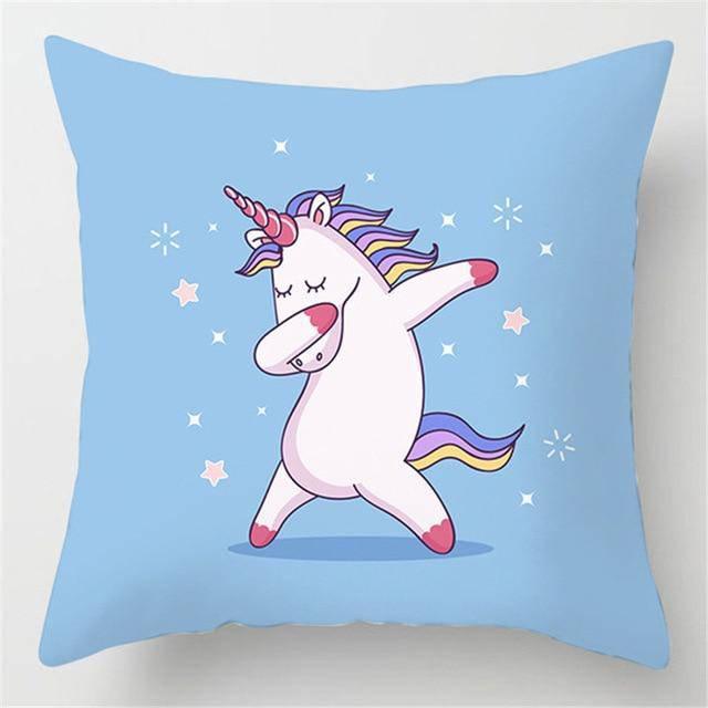Cushion cover Unicorn Who Dab - A Unicorn