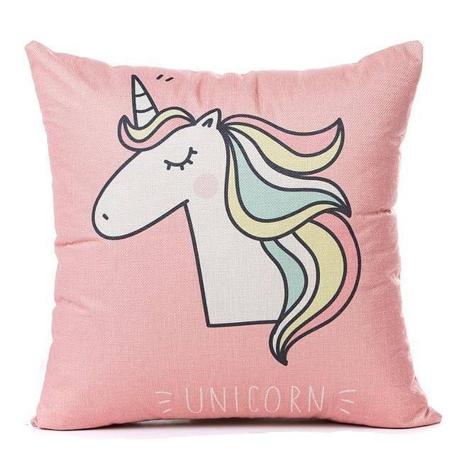 Cushion cover Unicorn Head - A Unicorn