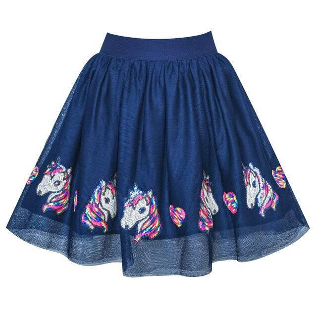 Jupon en tulle multicolore de 25cm