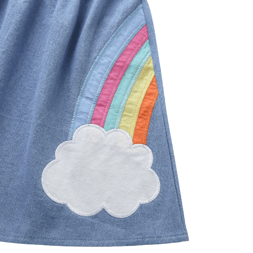 Girl's Flared Unicorn Skirt - Unicorn