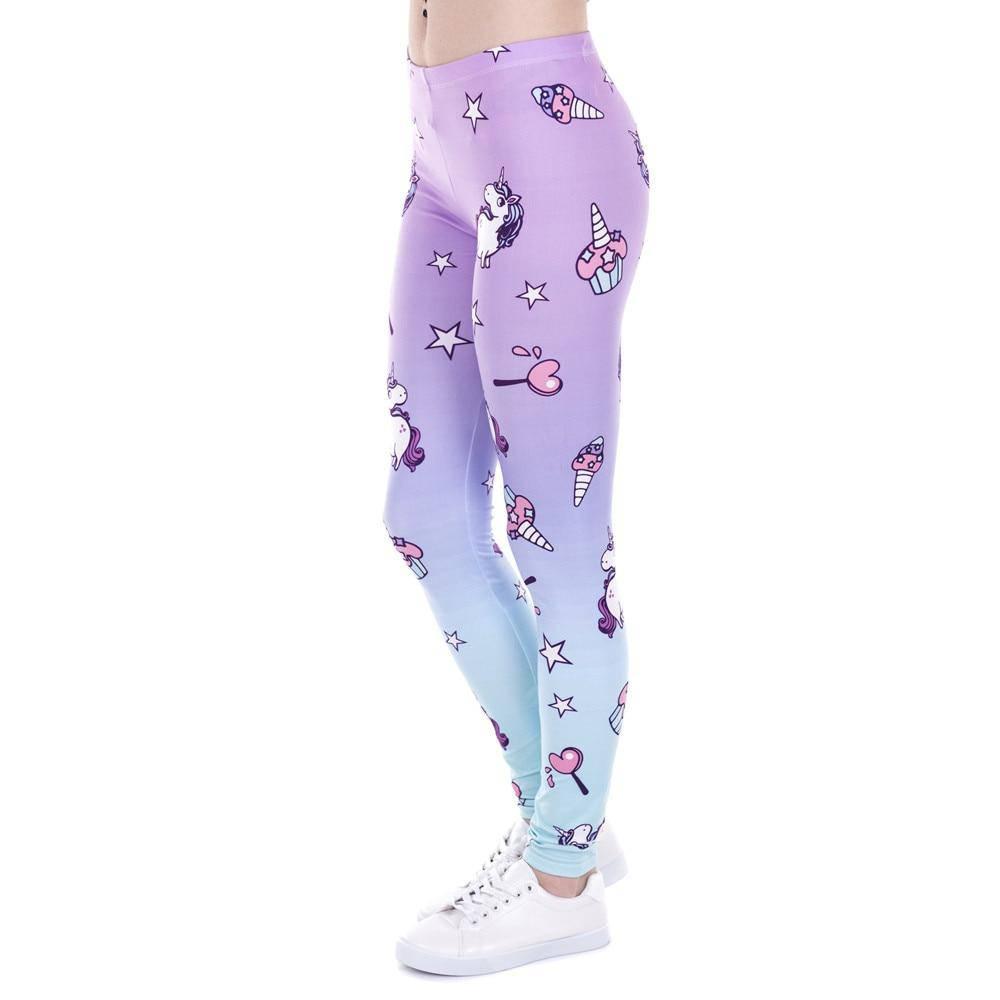 Leggings de unicornio para mujer