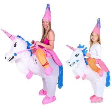 unicorn costume horse