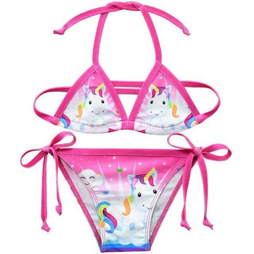 Girls two-piece unicorn swimsuit - Unicorn