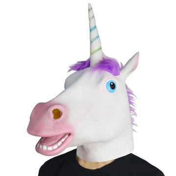 máscara de unicornio