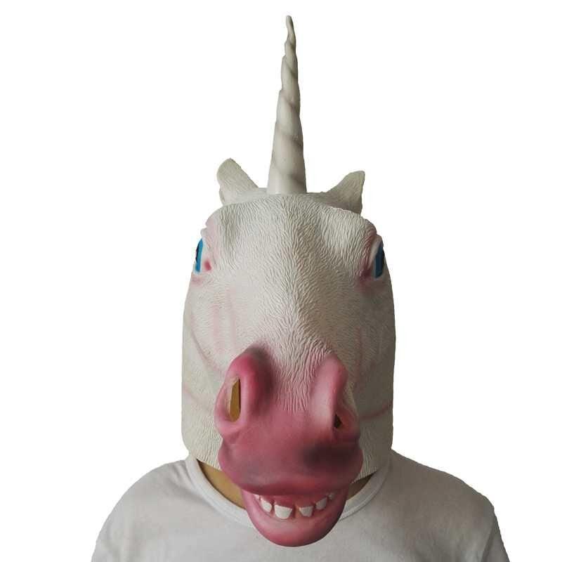 Máscara de caballo unicornio - Unicornio