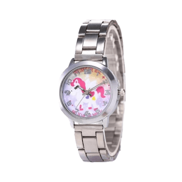 Unicorn Pattern Stainless Steel Watch - Unicorn