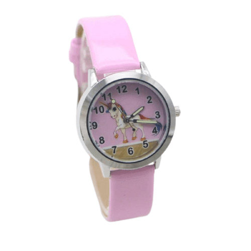 Reloj Infantil Unicornio Rosa - Unicornio