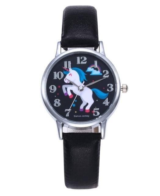 Unicorn Watch Black Background - Unicorn